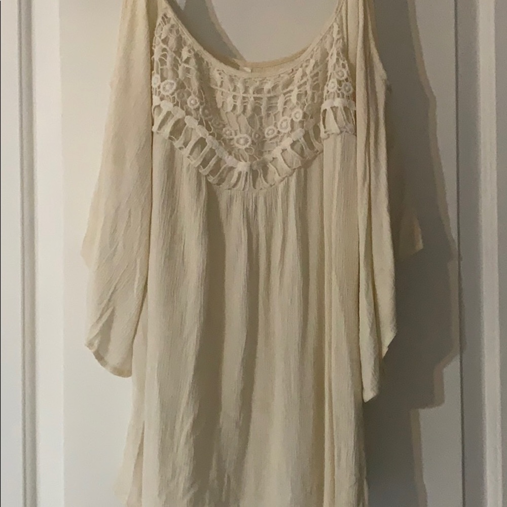 Off the shoulder shirt